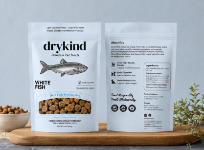 Freeze-Dried White Fish