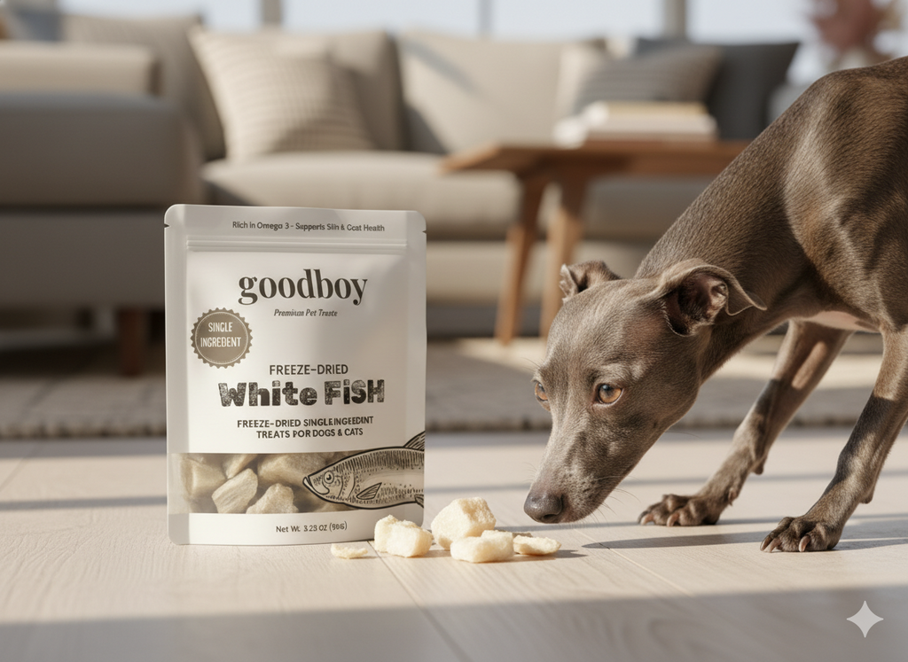 Freeze-Dried White Fish