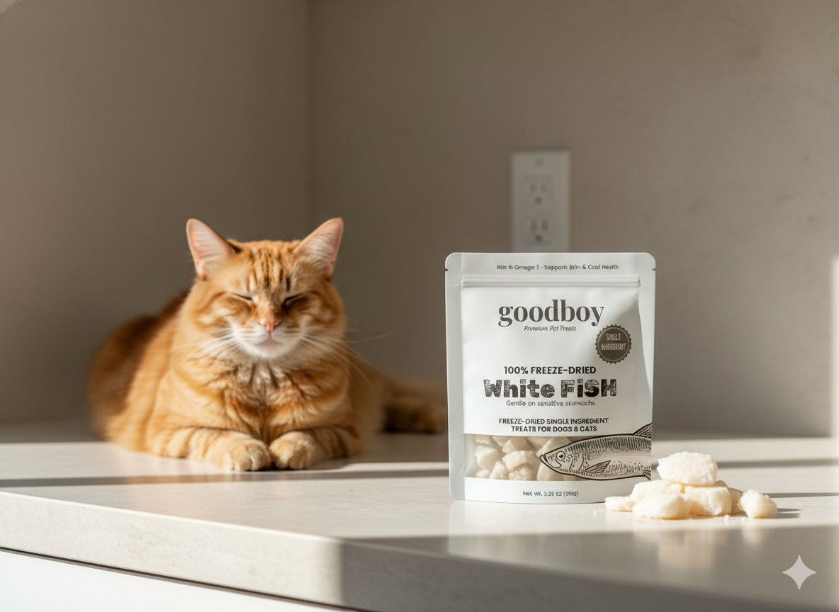 Freeze-Dried White Fish
